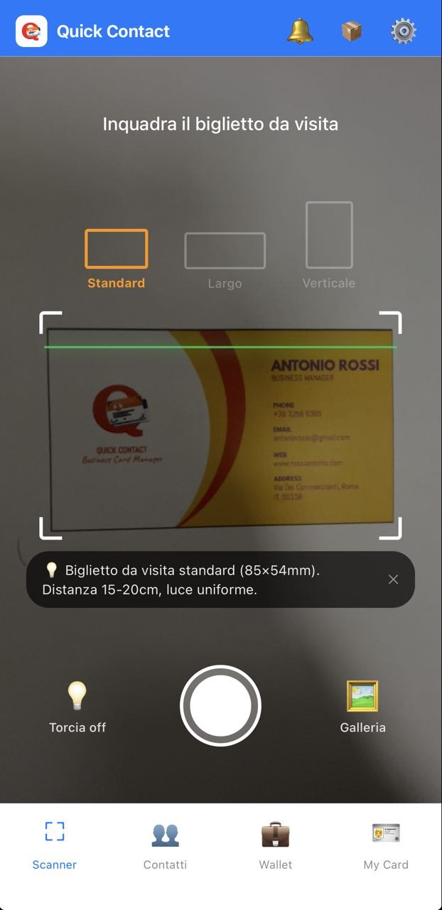 Scansioni